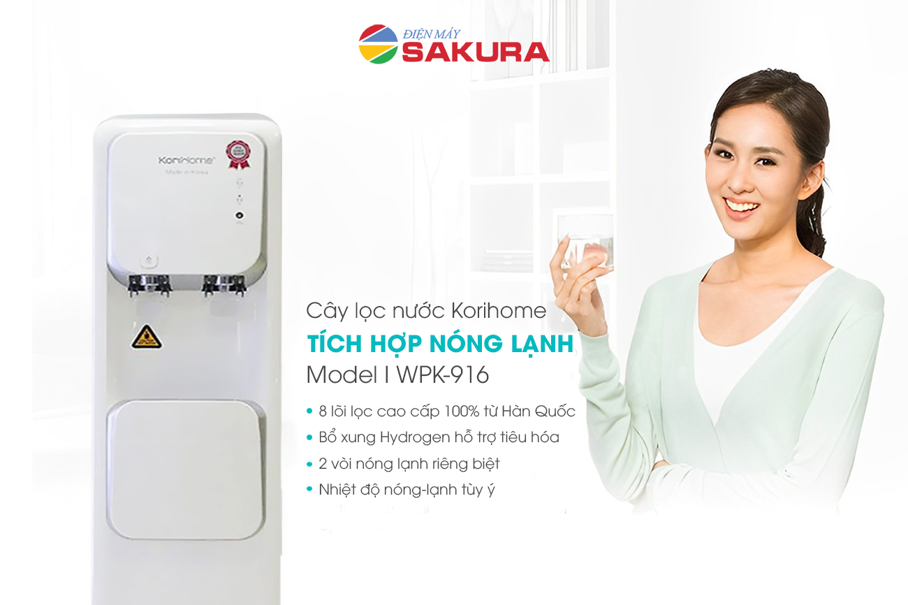 Cây nước nóng lạnh WPK-916